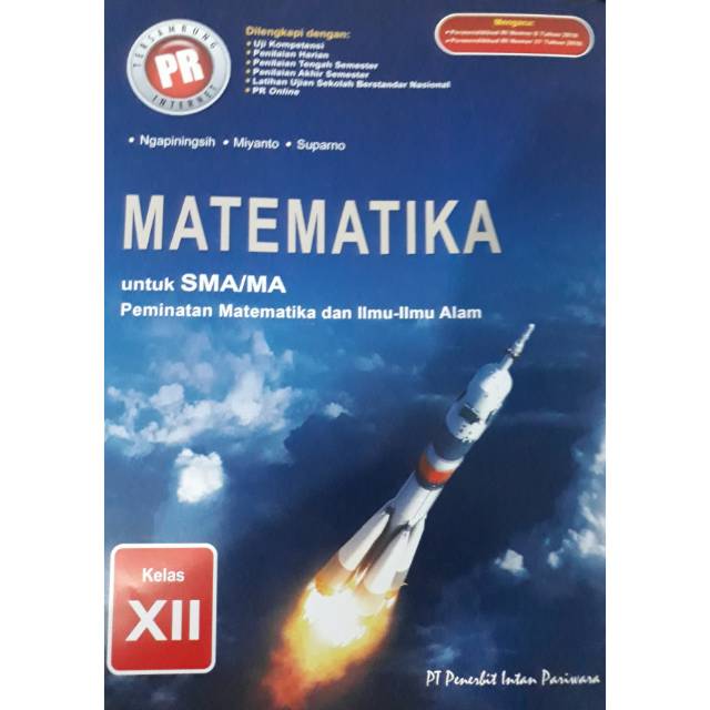 Buku Pr Lks Matematika Peminatan Kelas Xii Intan Pariwara