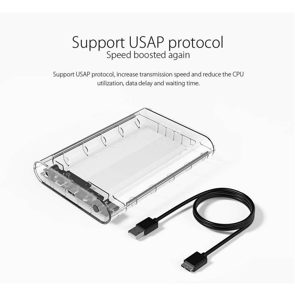 Casing Hardisk External HDD External Case 3.5 USB 3.0 Orico 3139U3 / 3139C3 3.5 Inch SATA USB 3.0 Enclosure