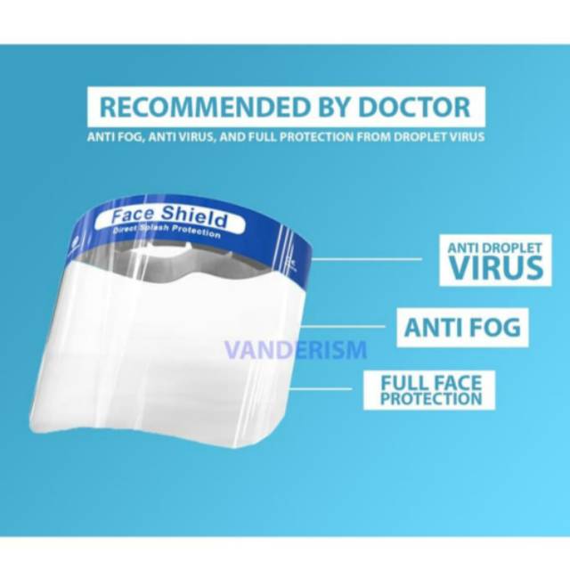 Face Shield Pelindung Wajah APD Kacamata Corona