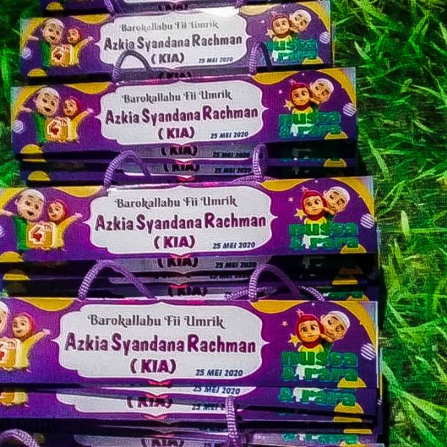 

JUAL LABEL PLASTIK SNACK - TAS ULANG TAHUN MURAH CUSTOM KARAKTER & FOTO-NUSSA RARA