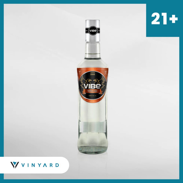 Vibe Triple Sec 700 ml ( Original &amp; Resmi By Vinyard )