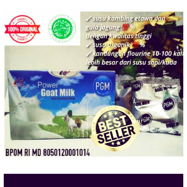 

Susu Kambing Etawa Power Goat Milk