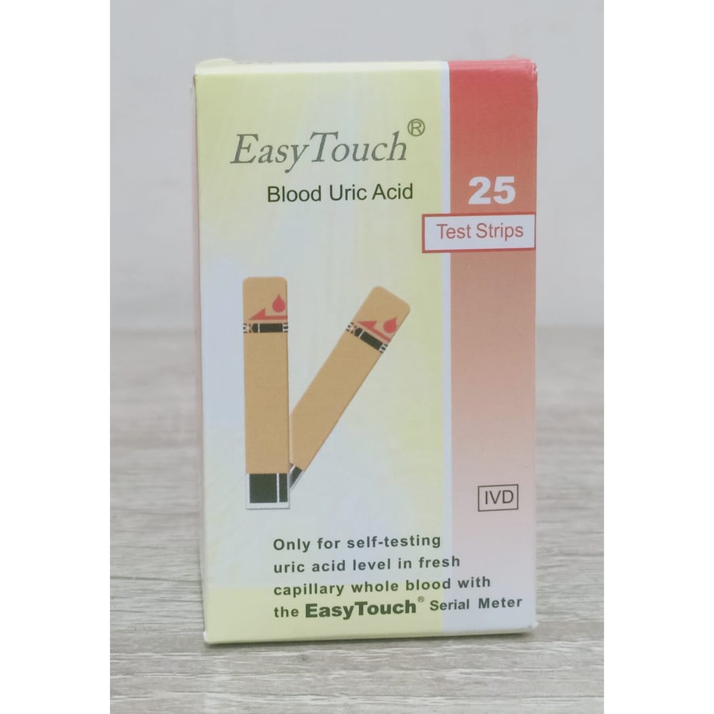 EASY TOUCH TEST STRIPS - GULA DARAH ASAM URAT KOLESTEROL