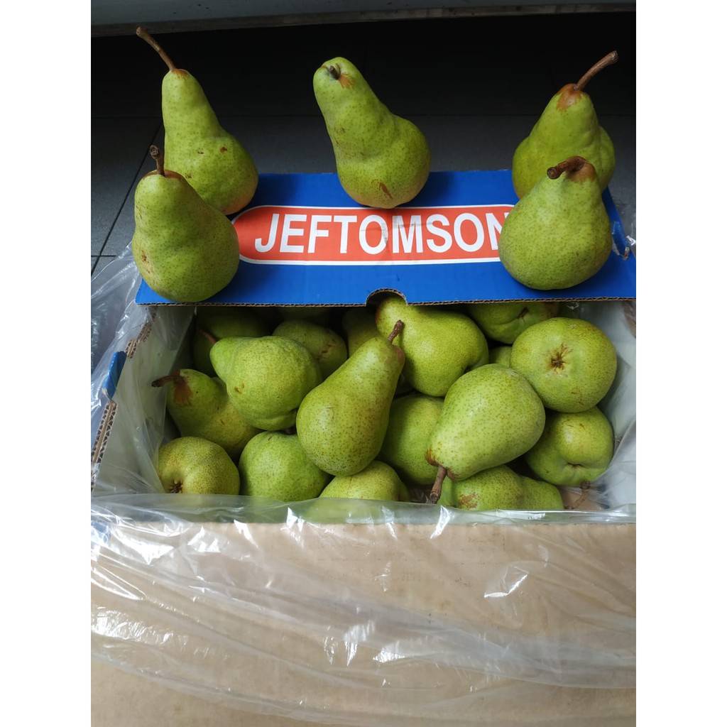 

Buah Pear Pir Packham Jeftomson Aus 1 Dus (10 Kg) Fresh Import