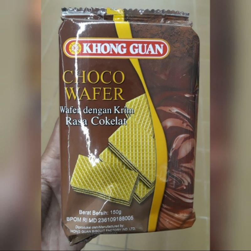 

Khong Guan choco wafer 150gr