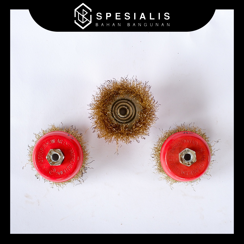 Sikat Kawat Mangkok | Sikat Kawat Gerinda | gerinda KING