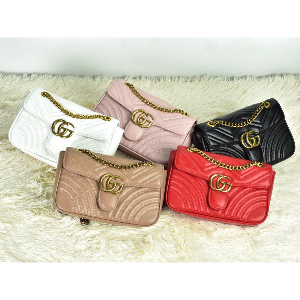 GROSIR Tas GC Marmont Small GG Matelasse Shoulder Seprem 2018-XY066 1732