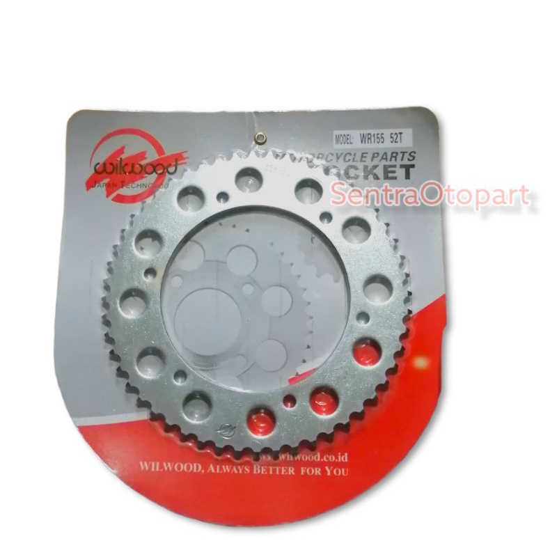 Gir gear belakang wr155 wr 155 52 428 wilwood