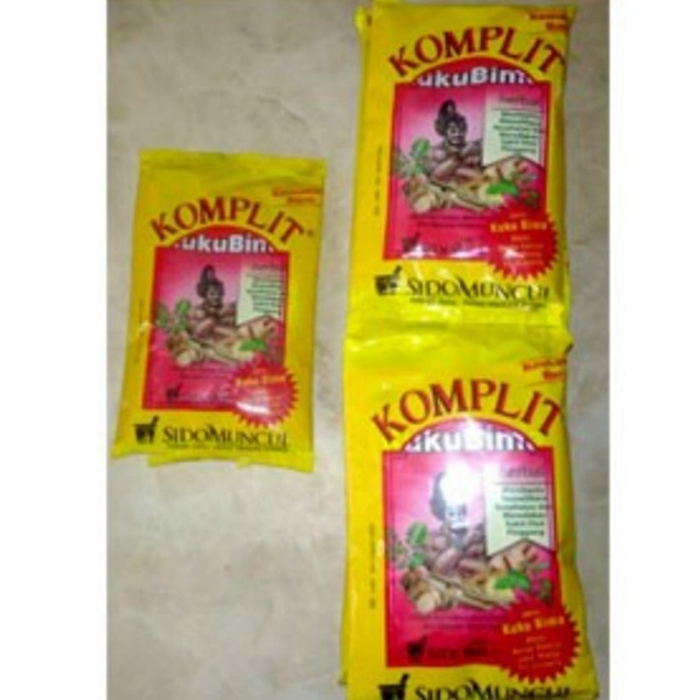 Jamu Sidomuncul KukuBima Komplit ( 1 slop isi 20 pack jamu komplit )