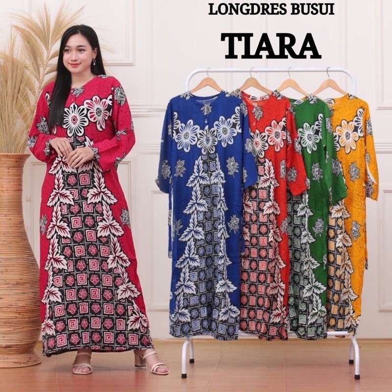 LONGDRES LENGAN PANJANG BUSUI BUMIL KANCING DEPAN