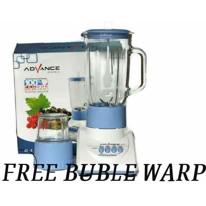 Advance BL-2 Blender Kaca Kapasitas 1.5 Liter-kuat dan super kencang