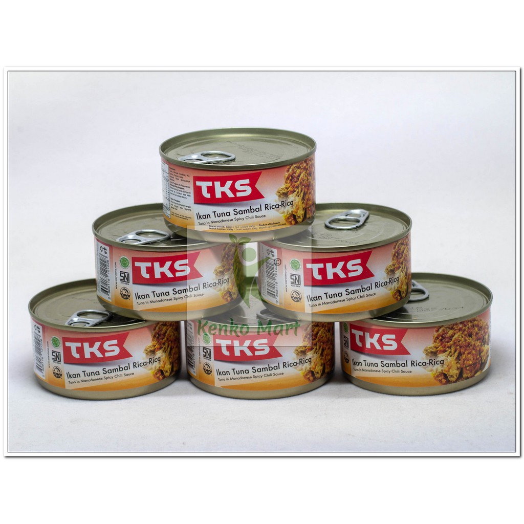 

TKS Ikan Tuna Sambal Rica Rica 185 g - TKS Tuna in Manadonese Spicy Chili Sauce 185 g