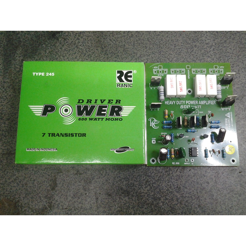 Kit Driver Power 600watt Mono Tipe245