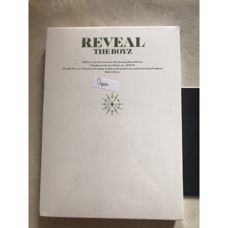 THE BOYZ Album REVEAL Boy ver