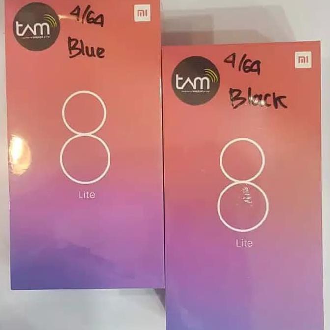 TERMURAH XIAOMI MI 8LITE RAM 4GB INTERNAL 64GB GARANSI RESMI TAM 1 TAHUN READY STOCK