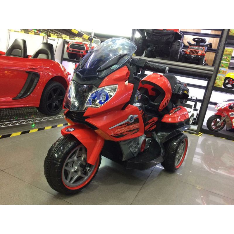 Motor Aki Anak Volta Samurai Remot control+helm