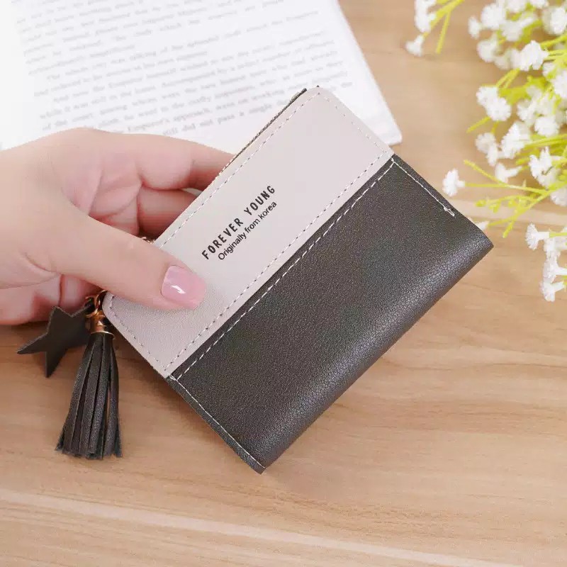 *ALIBABA1688*COD DOMPET LIPAT PENDEK D106 DOMPET LIPAT MINI WANITA