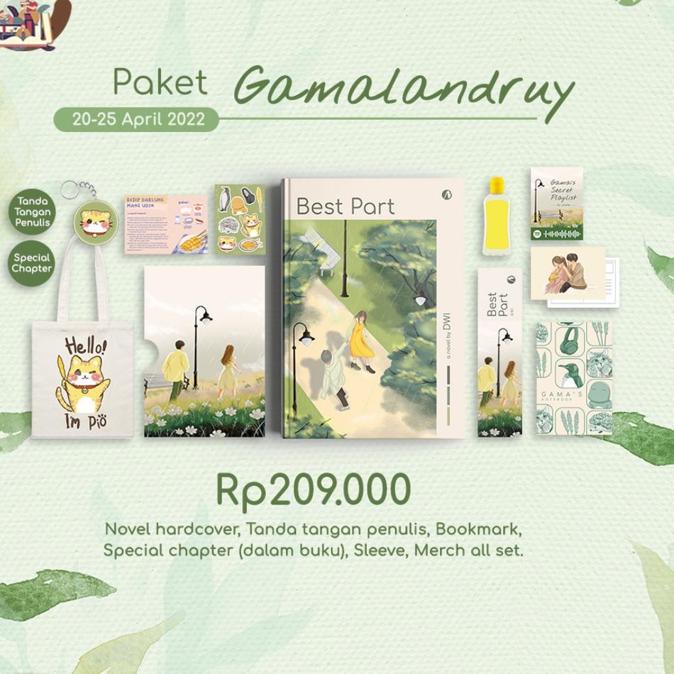 Ready Novel BEST PART PENULIS  DWI - EDISI HARD COVER "Jap31au22ᶜ"