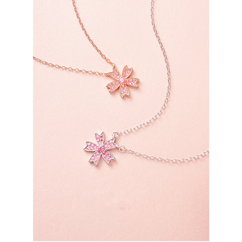 Kalung KL115 Perak / Silver S925 Premium Fashion Wanita Kalung unik Lucu Keren /Deluna/BS