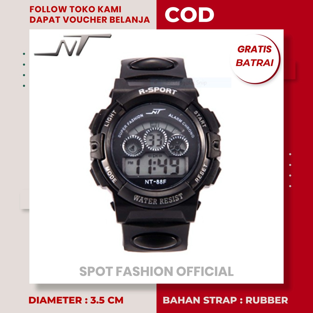 Jam tangan pria anak kecil anti air murah Original kekinian Import terlaris keren waterproof ori