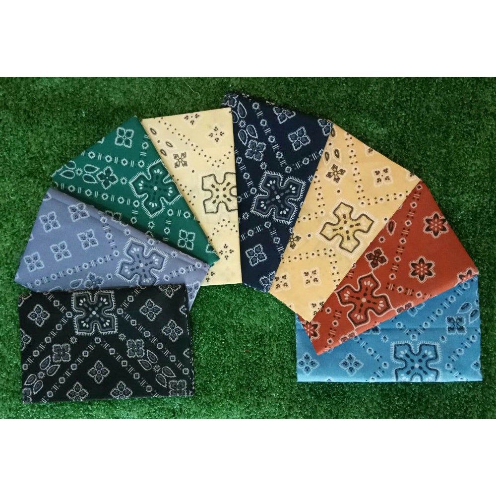 SLAYER BANDANA MOTIF BATIK MULTIFUNGSI SCARF MASKER MULUT- 1 PC MOTIF ACAK