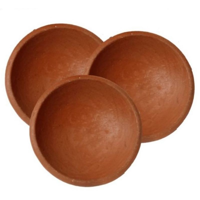 Cobek tanah liat/gerabah