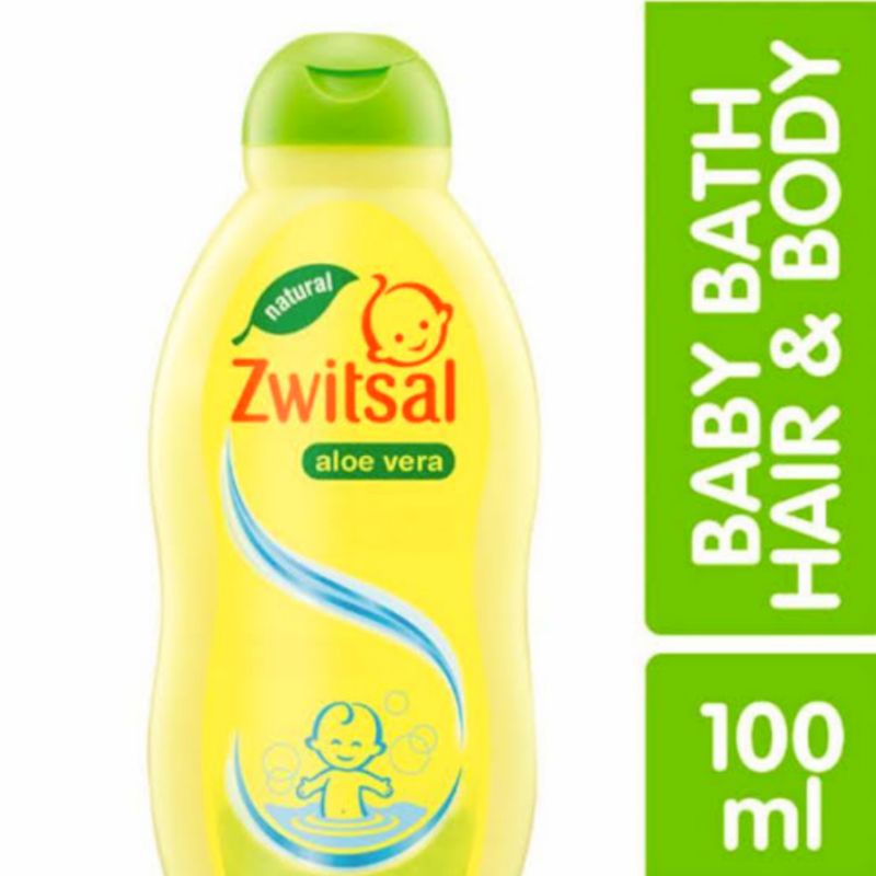 Zwitsal Aloe Bath Hair &amp; Body 100ml