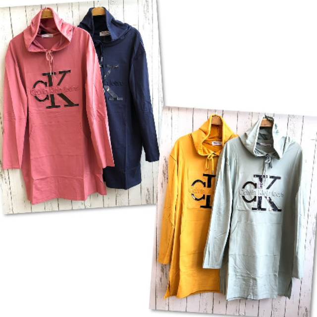 Kaos Tunik  hodi monel import Ld 110