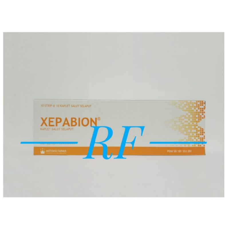 

Xepabion Caplet isi 100 (Metiska Farma) Jual perbox