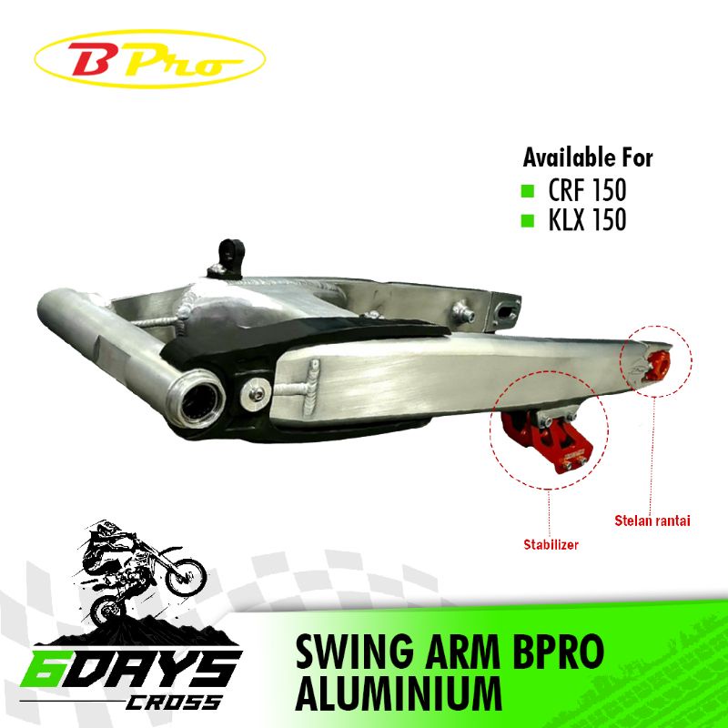 SWING ARM B-PRO ALUMUNIUM CRF150 KLX150 WR155