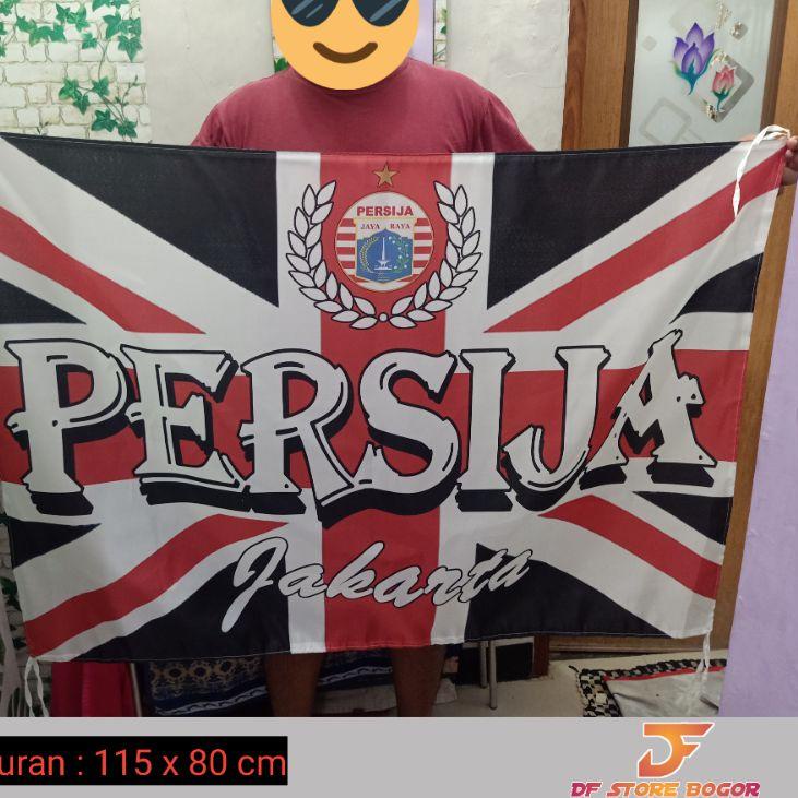 Stok terbatas.. Bendera Persija jakarta terbaru flag besar termurah