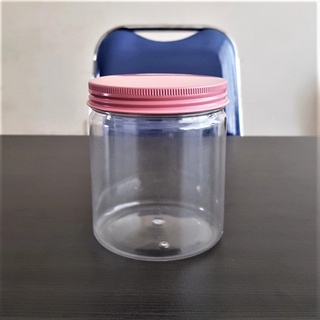 TOPLES PLASTIK 600ML TUTUP ALUMINIUM / TOPLES 600 ML TABUNG CAP ALUMINIUM / TOPLES KUE HAMPERS