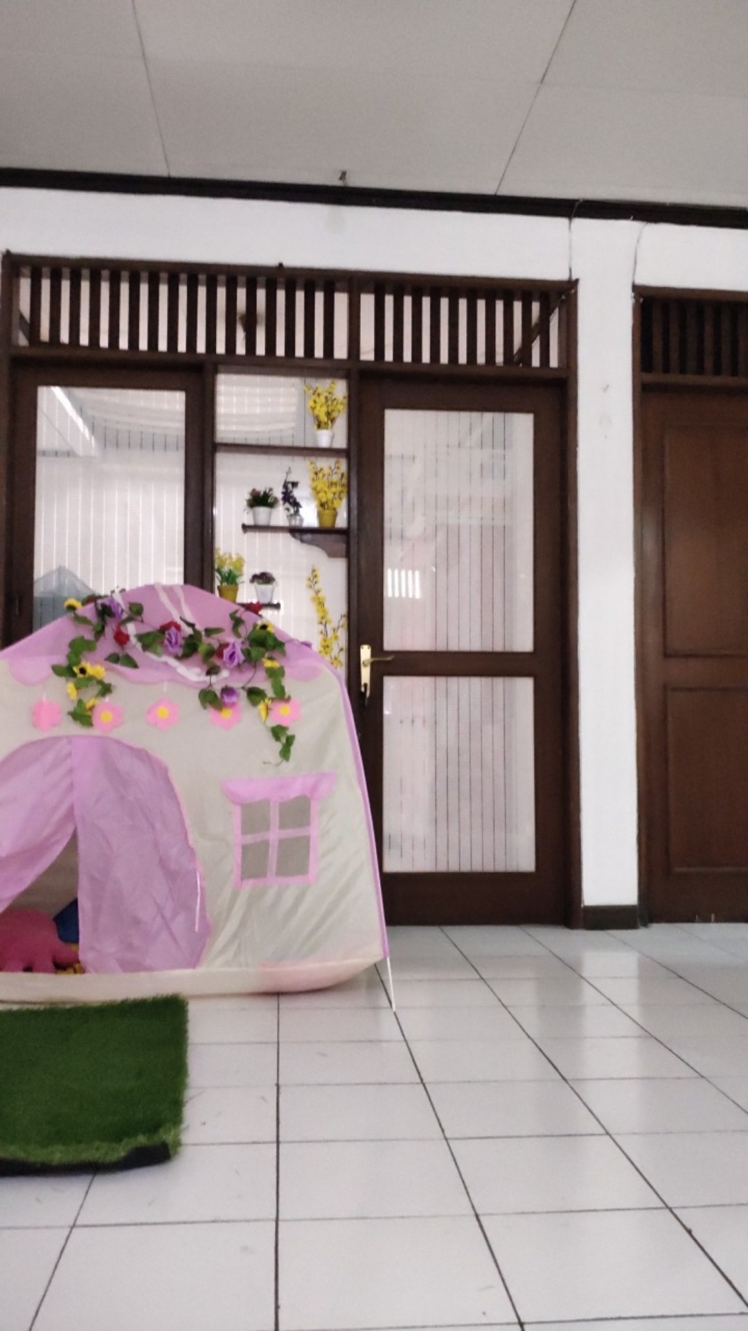 Ariani1318 Bunga Plastik /buket Bunga Sakura Artificial Artifisial Palsu Dekorasi Rumah Shabby Chic