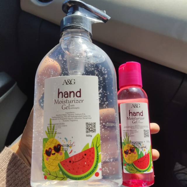 A&amp;G Hand sanitizer  BPOM bpom 100gr/ 500gr READY STOCK SIAP KIRIM