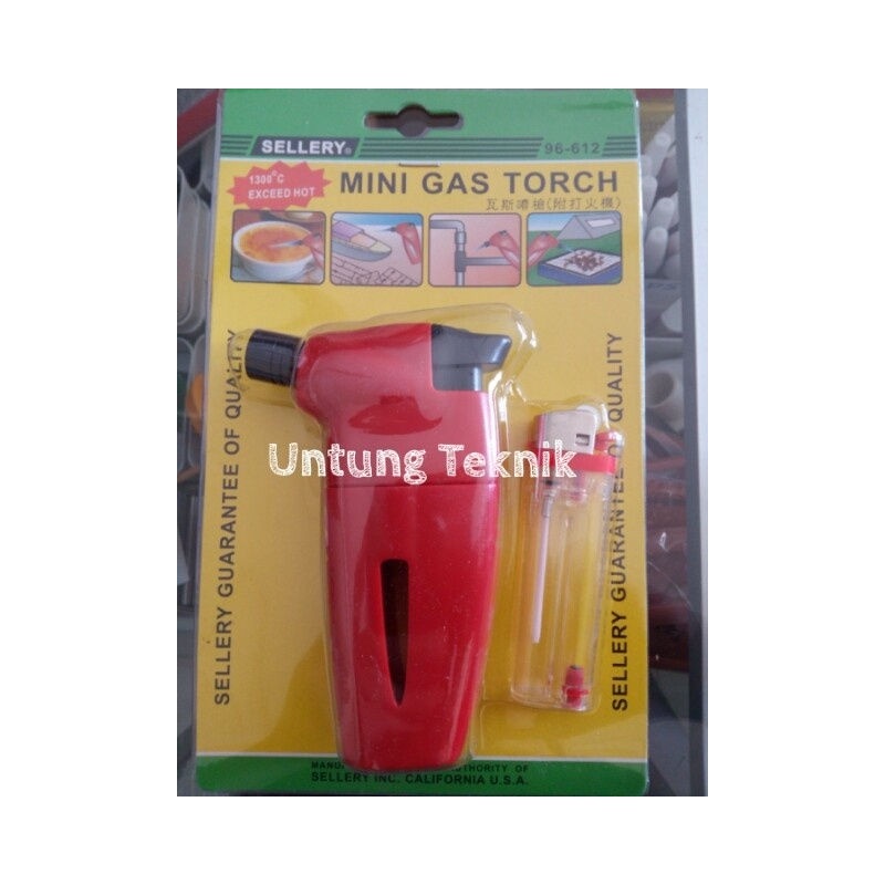 Mini Gas Torch Sellery Refillable