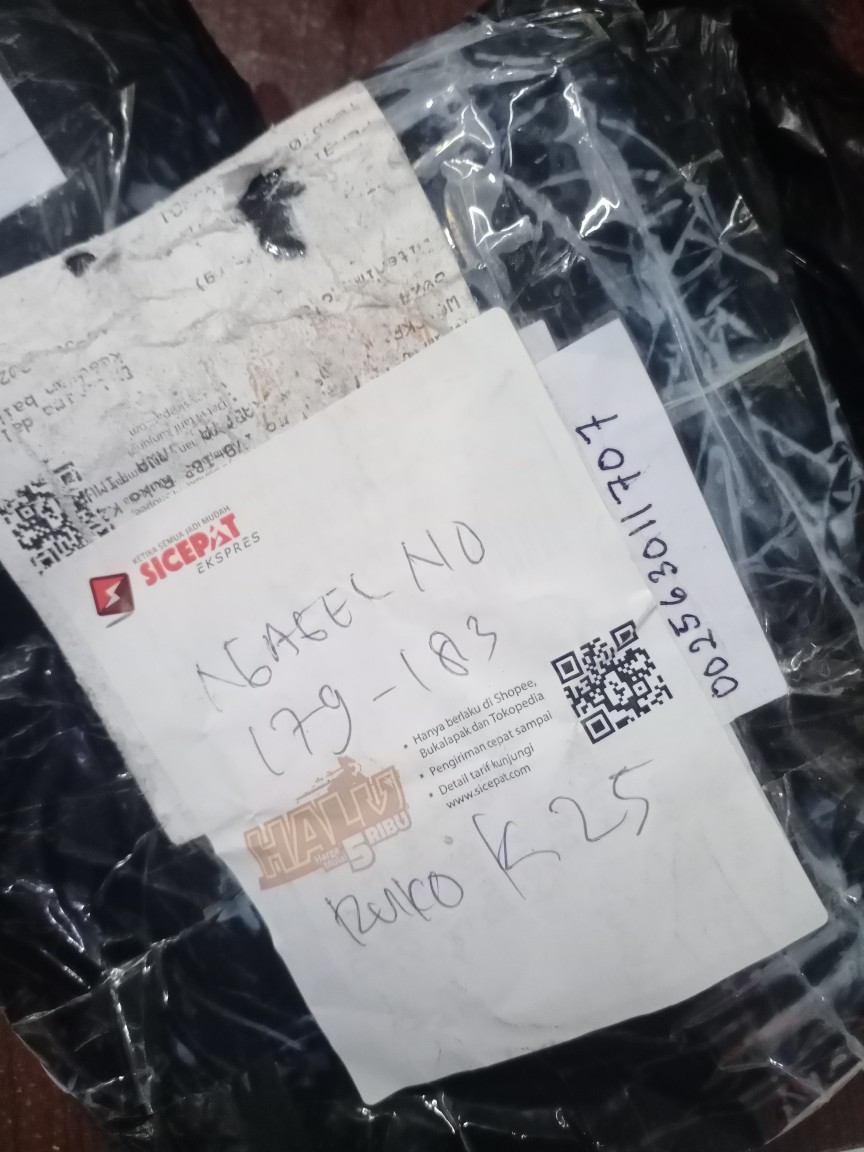 Tambahan Packing Ice Gel Dan Atau Aluminum Foil Agar Aman