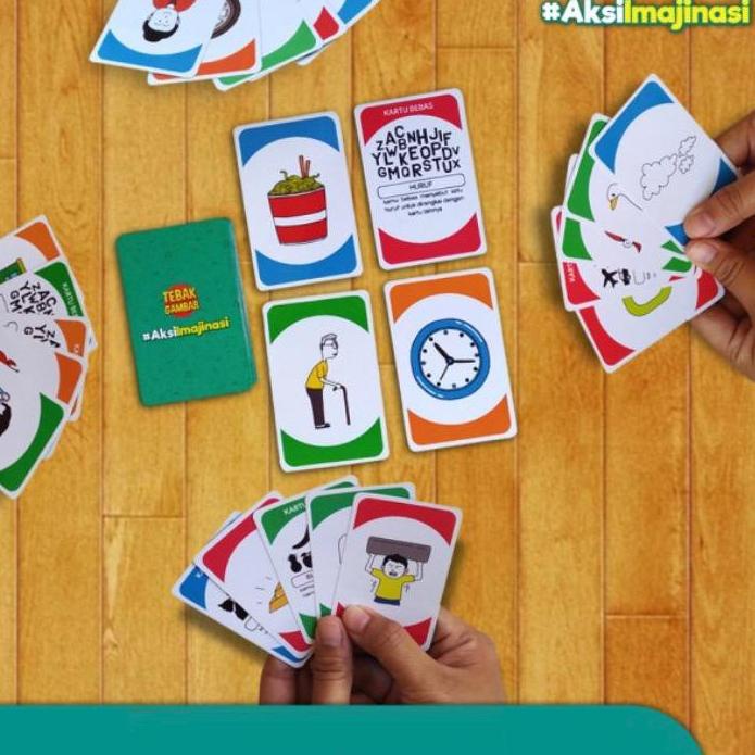 Kartu Tebak Gambar (board game) Permainan asik bersama Teman