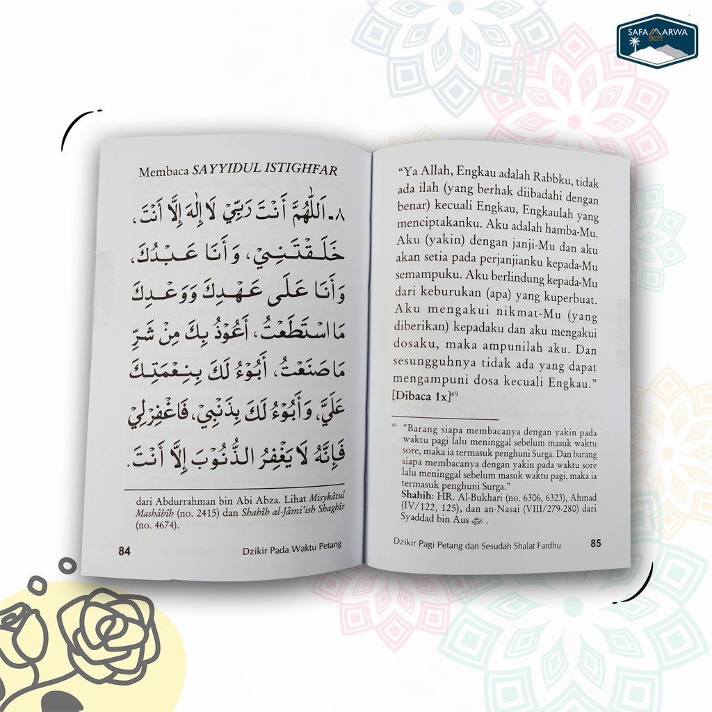 DZIKIR  PAGI PETANG DAN SESUDAH SHALAT FARDHU (PUSTAKA IMAM ASY SYAFI'I)-5