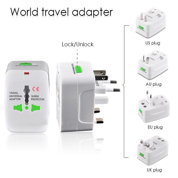 Universal Travel Adaptor - Colokan Steker Listrik Multi International