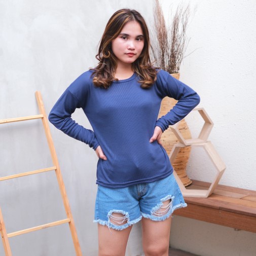 iseven p CLARISSA TOP KNIT RIB