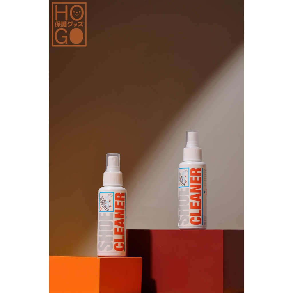 Hogo Shoe Cleaner 100ml ; Cairan Spray Sabun Pembersih Pencuci Sepatu dan Sneakers