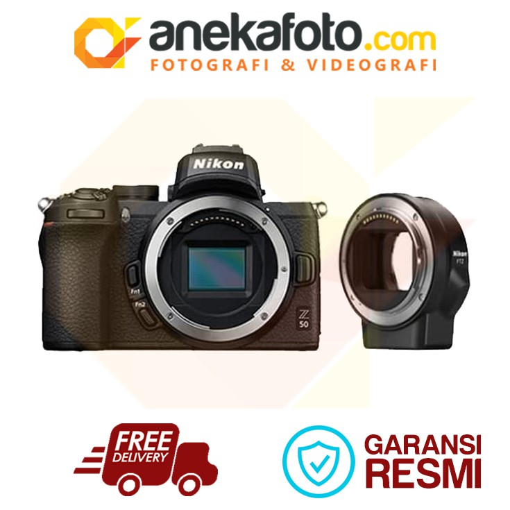 Nikon Z50 Body + FTZ Mount Adapter