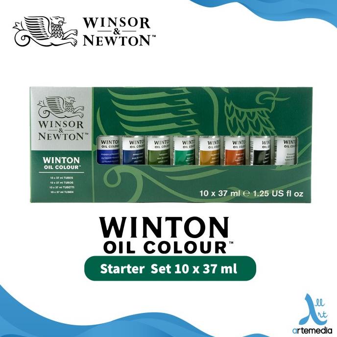 

Cat Minyak Winsor & Newton Winton 10X37Ml Oil Color Paint Set