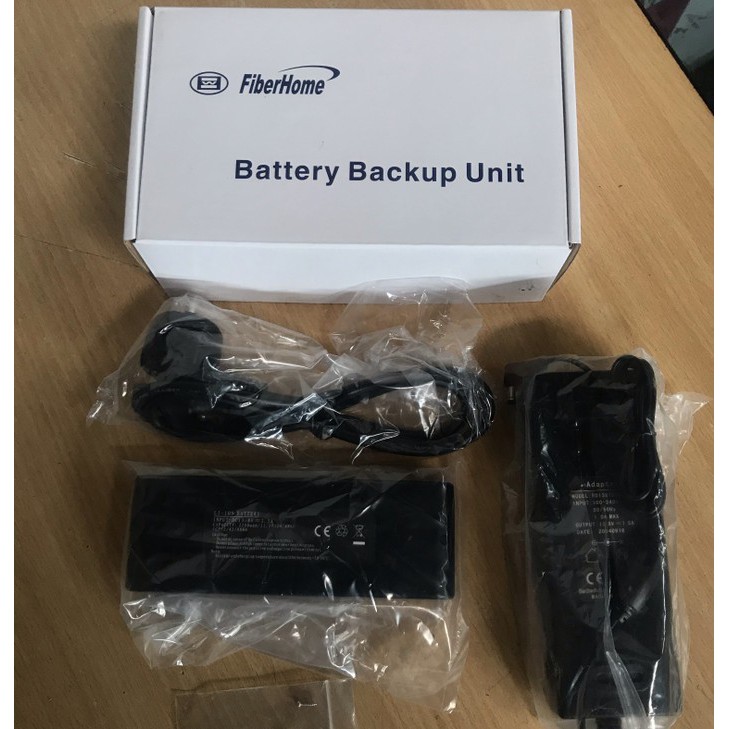 Fiberhome Battery Backup Unit ups mini untuk ONT/Modem wifi dan cctv