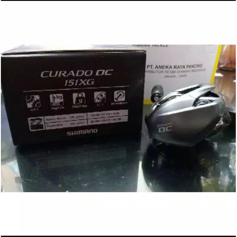 BC Shimano Curado DC 151XG 151 HG Garansi Resmi