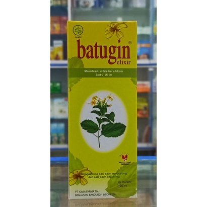 Batugin Elixir 120 ml Sirup Peluruh Batu Ginjal