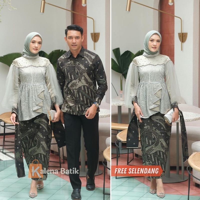 Kebaya Couple Modern Kebaya Wisuda Lamaran Baju Tunangan Batik Brukat Terbaru Baju Couple Kondangan Terbaru 2022