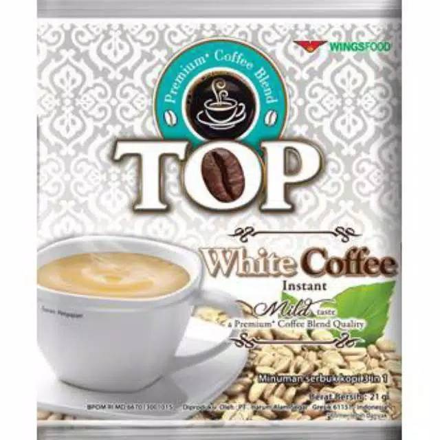 

Top White Coffee isi 12 sachet @ 21gram