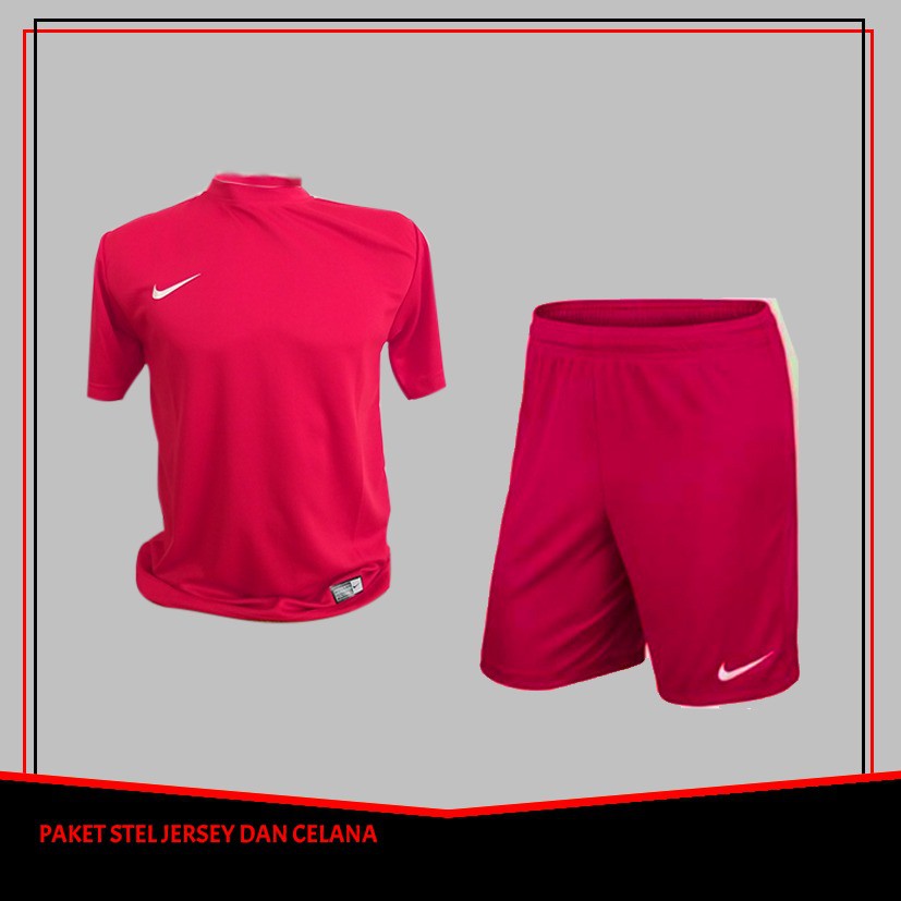 PAKET SETELAN JERSEY FUTSAL /BAJU BOLA &amp; CELANA PENDEK OLAH RAGA MURAH