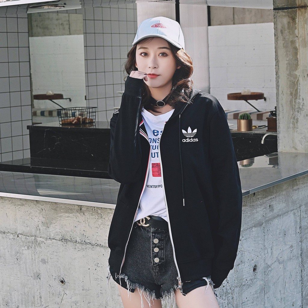jaket hoodie adidas original